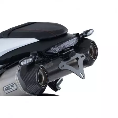 Support de plaque R&G racing noir Triumph Speed Triple S R et RS