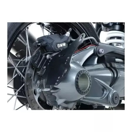 Support de plaque R&G Racing noir BMW R Nine T 4450192