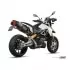 Silencieux double MIVV Suono inox/casquette carbone Pour Aprilia Dorsoduro 1200