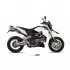 Silencieux double MIVV Suono inox/casquette carbone Pour Aprilia Dorsoduro 1200