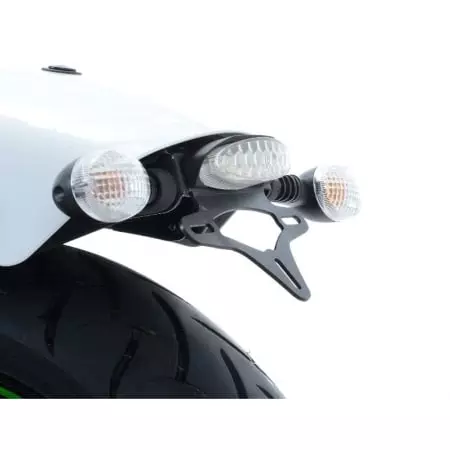 Support De Plaque R&G Racing Noir Pour Kawasaki Vulcan S