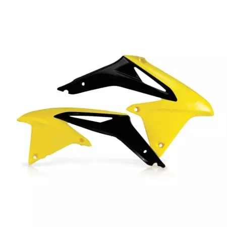 Ouïes De Radiateur Acerbis Suzuki RM-Z/RMZX Jaune Noir