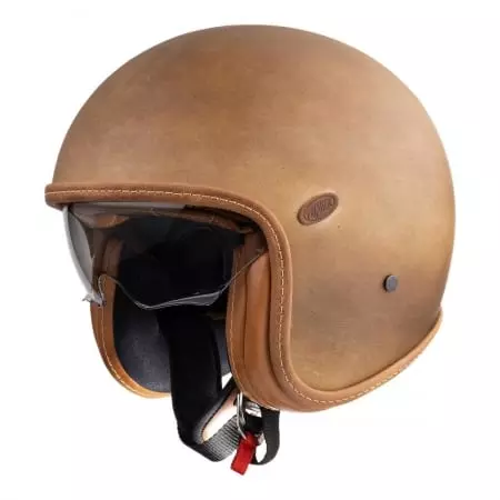 Casque Premier Vintage BOS BM Marron Clair Mat