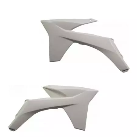 Ouïes De Radiateur Acerbis KTM SX/SX-F Blanc