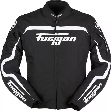 Blouson Furygan Diablo Noir Blanc
