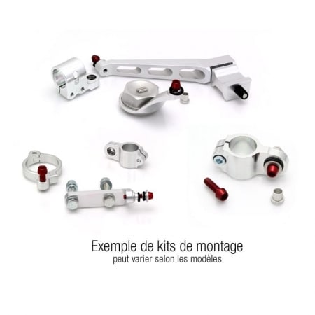 Kit fixation d'amortisseur de direction Bitubo Ducati 749 - Poste de pilotage BITUBO