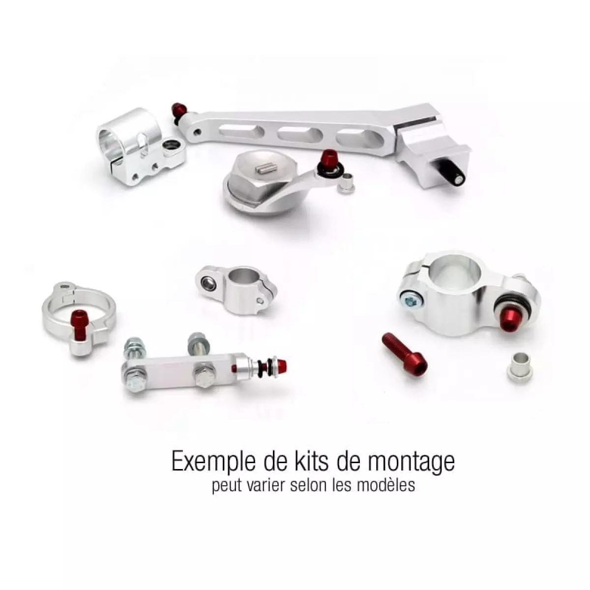 Kit fixation d'amortisseur de direction Bitubo Ducati 848