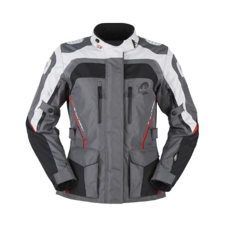 Veste Femme Furygan Lady Apalaches Noir Gris Rouge - Equipement Femme FURYGAN