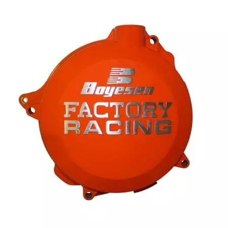 Couvercle De Carter D'embrayage Boyesen Factory Racing Husqvarna TC85 KTM SX85/105 Orange - Moteur BOYESEN