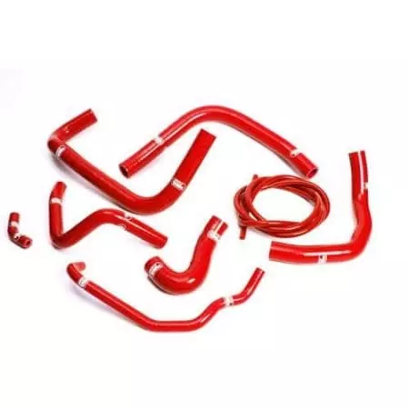 Durites De Radiateur Samco Type Origine Rouge - 8 Durites Ducati 44073881 - Moteur SAMCO