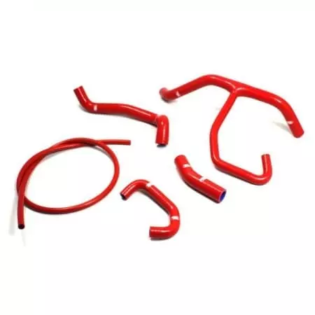 Durites De Radiateur Samco Type Origine Rouge - 5 Durites Triumph Speed Triple 675 - Moteur SAMCO
