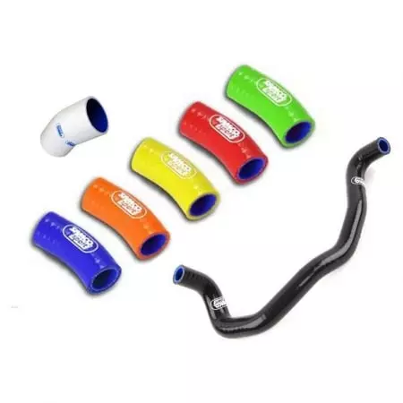 Durites De Radiateur Samco Type Origine Bleu - 8 Durites Aprilia RSV4 - Moteur SAMCO