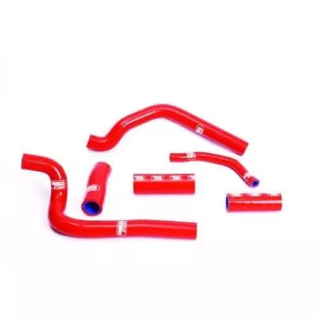 Durites De Radiateur Samco Type Origine Rouge - 6 Durites Honda CR500R - Moteur SAMCO