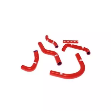 Durites De Radiateur Samco Type Origine Rouge - 6 Durites Honda CRF450R - Moteur SAMCO