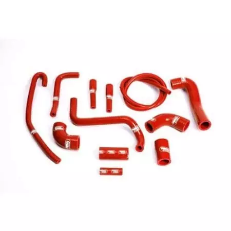 Durites De Radiateur Samco Type Origine Rouge - 12 Durites Mv Agusta F4 1000 - Moteur SAMCO