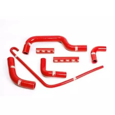 Durites De Radiateur Samco Type Origine Rouge - 7 Durites Ducati Monster S4R - Moteur SAMCO