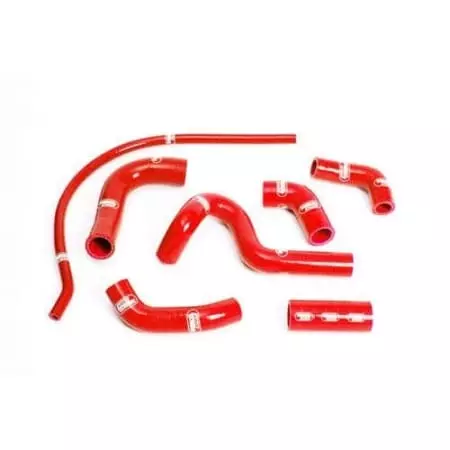 Durites De Radiateur Samco Type Origine Rouge - 7 Durites Ducati 749 - 999 44074271 - Moteur SAMCO