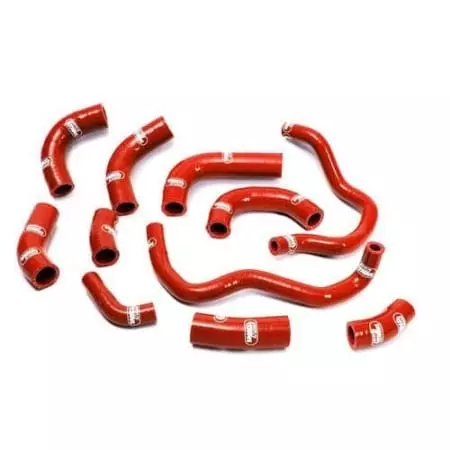 Durites De Radiateur Samco Type Origine Rouge - 11 Durites Honda CB600F Hornet - Moteur SAMCO