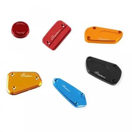 Couvercle de maitre-cylindre frein Lightech vert kawasaki ninja 400