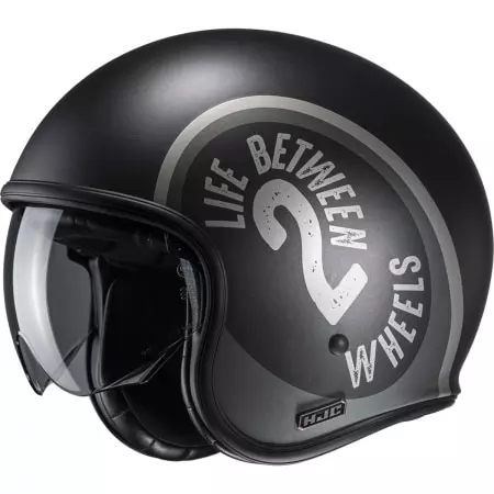 Casque HJC V30 Harvey MC5SF Noir Gris
