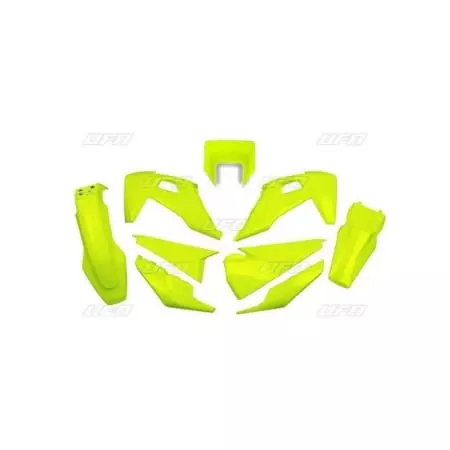 Kit Plastiques UFO Husqvarna FE/TE Jaune Fluo