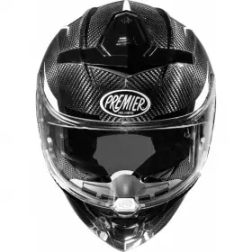 Casque Intégral Premier Trophy BL92 BM Noir/blanc/rouge - Casque Vintage Sur La Bécanerie
