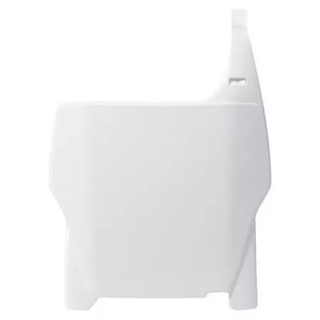 Plaque Numéro Frontale Racetech Blanc Honda