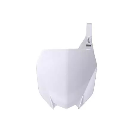 Plaque Numéro Frontale Racetech Blanc Yamaha YZ-450F