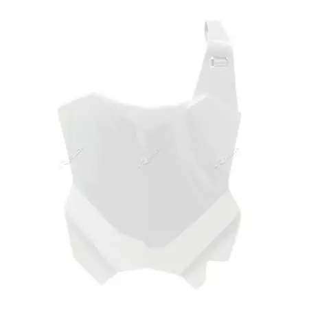 Plaque Numéro Frontale Racetech Blanc Kawasaki KX-F450