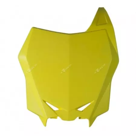 Plaque Numéro Frontale Racetech Factory Jaune Suzuki RM-Z250 450