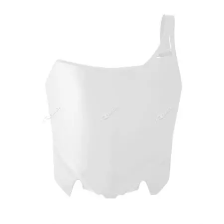 Plaque Numéro Frontale Racetech Blanc Honda CRF250R 450R