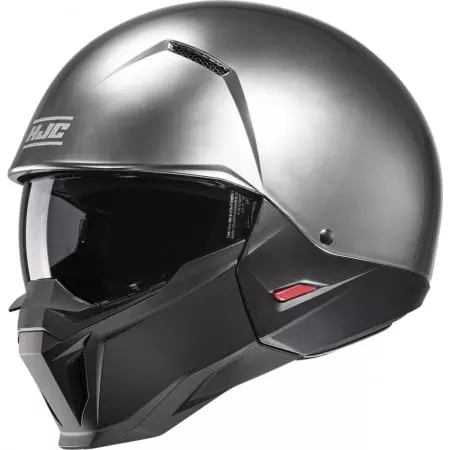 Casque HJC I20 Uni Hyper Silver Gris Métal Noir