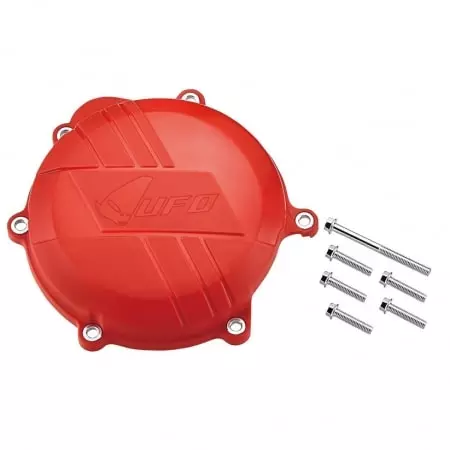 Protège Carter Embrayage UFO Rouge Honda CRF250R