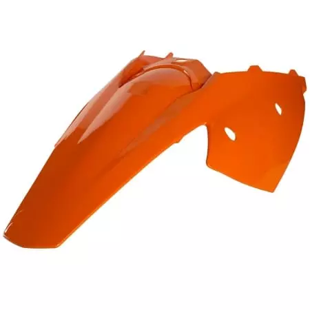 Garde-Boue Arrière Et Caches Latéraux Acerbis KTM EXC/EXC-F 2003-05 Orange