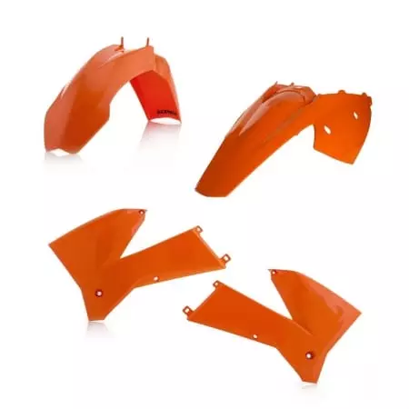 Kit Plastiques Acerbis KTM EXC 2T/4T 2005 Orange