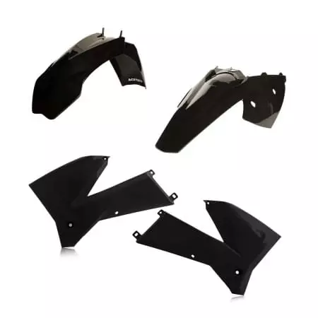 Kit Plastiques Acerbis KTM EXC 2T/4T 2005 Noir