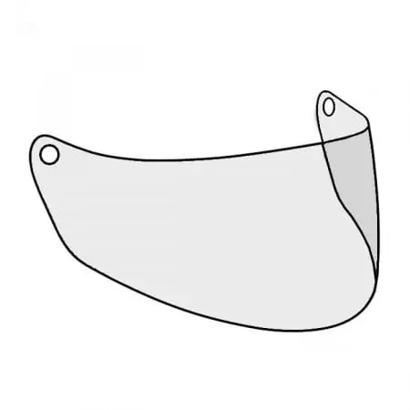 Visière Shoei CWR-F Compétition Incolore