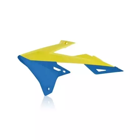 Ouïes De Radiateur Acerbis Suzuki RMZ 450 2018 Jaune Bleu