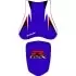 Housse De Selle Bagster Suzuki GSX-750 R Bleu Blanc Rouge
