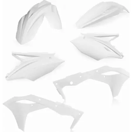 Kit Plastiques Acerbis Kawasaki KXF 250 2017 Blanc