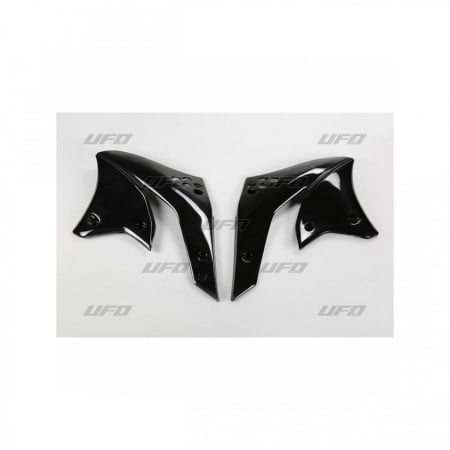 Ouies De Radiateur UFO Noir Kawasaki KX250F 78232620 - Carénage et protection UFO