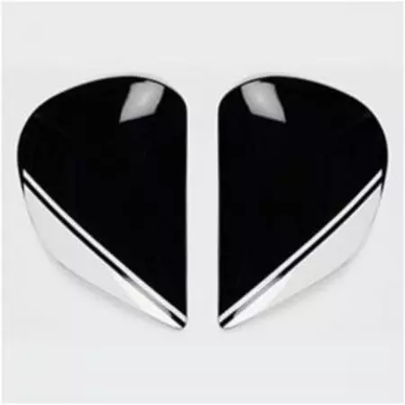 Platine Ecran Arai SAJ Target Noir Blanc