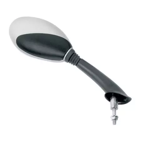 Rétroviseur Bihr Type Origine Piaggio Vespa Gris/Noir Droit (L'unité)