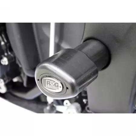 Tampons De Protection Supérieurs R&G Racing Aero Noir Yamaha YZF-R1 444569 - Carénage et protection R&G RACING