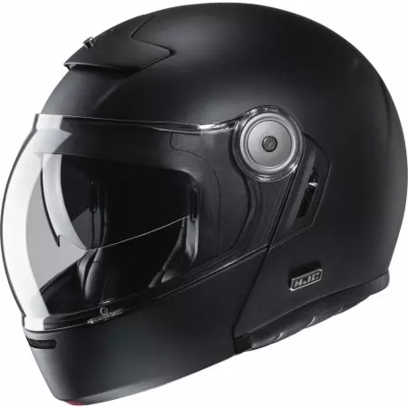 Casque HJC V90 Semi Mat Noir - Casque Modulable HJC