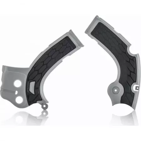 Protections De Cadre Acerbis Yamaha YZF250 2017/Yamaha YZF450 2016-17 Argent