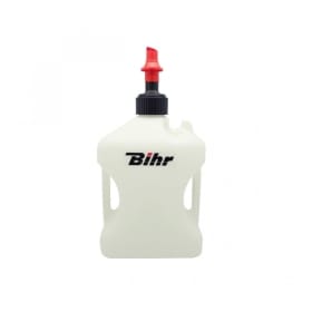 Bidon D'essence Bihr Home Track Homologue Blanc 20L