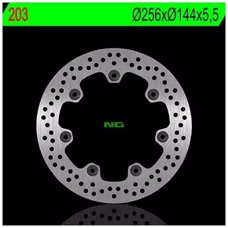 Disque de Frein Avant Droit NG 203 Rond Fixe Honda XL600LM - Freinage NG BRAKE