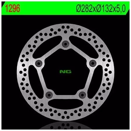 Disque de Frein Arrière NG 1296 Rond Fixe Yamaha T-Max 530 - Freinage NG BRAKE