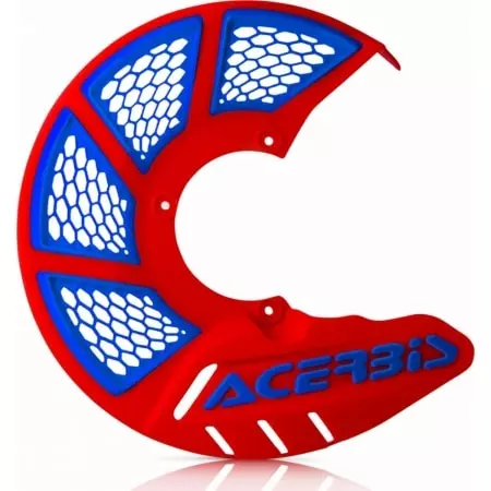 Protège-Disque De Frein Acerbis X-Brake Vented Rouge Bleu